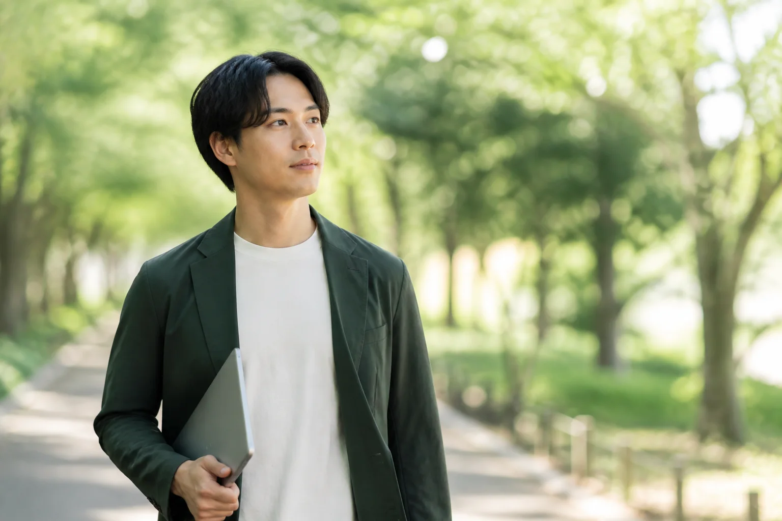男性のイメージモデル