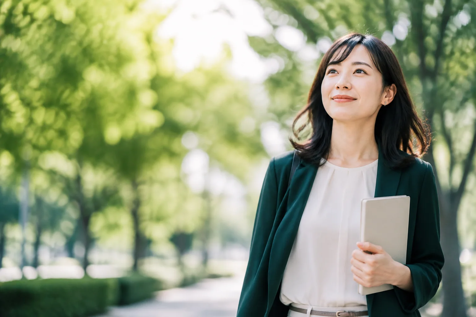 女性のイメージモデル